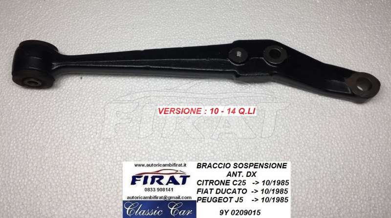BRACCIO SOSPENSIONE FIAT DUCATO ->1985 ANT.DX